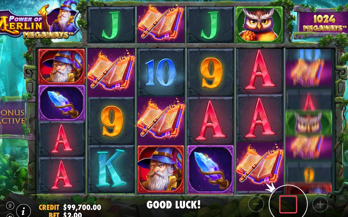 Free spins-rundan med multiplikator och återstående spins